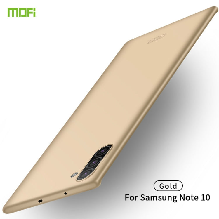 MOFI Frosted PC Ultra-thin Hard Case for Galaxy Note10(Gold) - free shipping - PMC TechLife - Order now!
