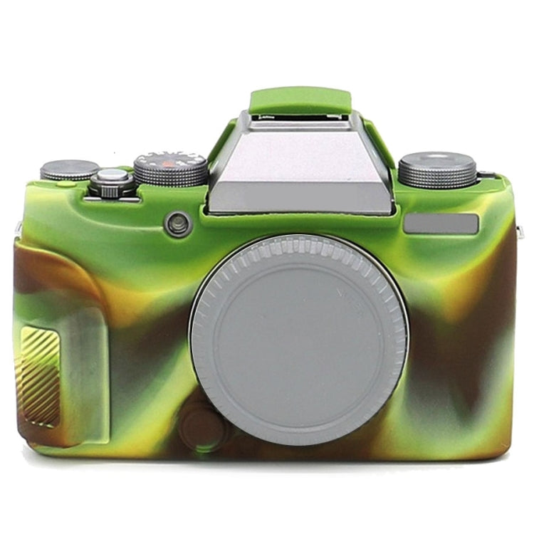Richwell Soft Silicone TPU Skin Body Rubber Camera Case Bag Full Cover for Fujifilm Fuji X-T100 Digital Camera(Camouflage) - Protective Case by Richwell | Online Shopping South Africa | PMC TechLife | Buy Now Pay Later Mobicred
