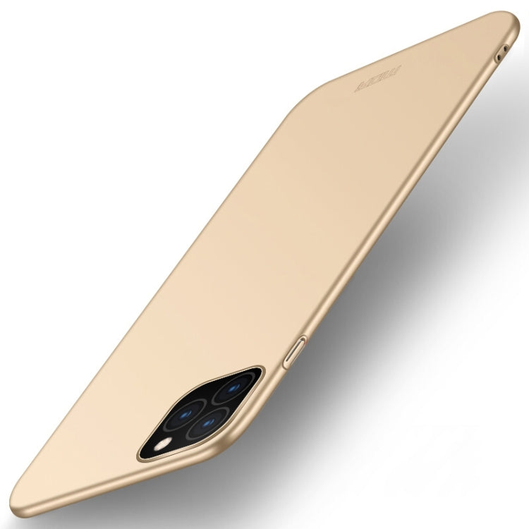 For iPhone 11 Pro MOFI Frosted PC Ultra-thin Hard Case (Gold) - iPhone 11 Pro Cases by MOFI | Online Shopping South Africa | PMC TechLife