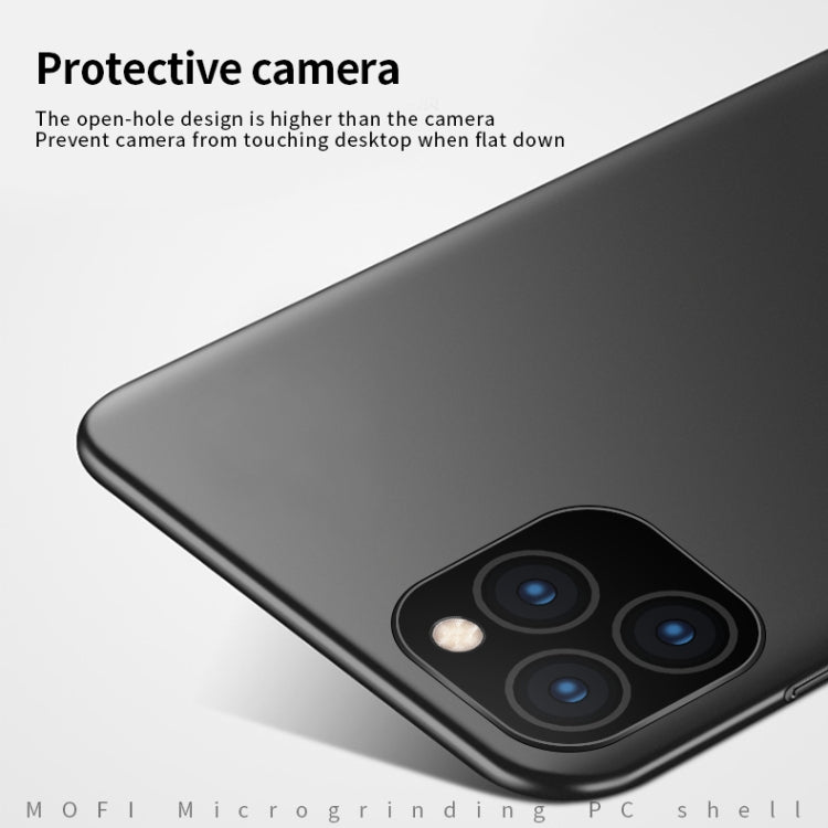 For iPhone 11 Pro MOFI Frosted PC Ultra-thin Hard Case (Gold) - iPhone 11 Pro Cases by MOFI | Online Shopping South Africa | PMC TechLife
