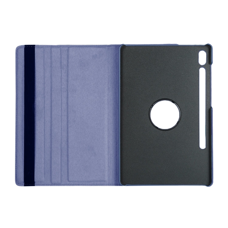 ENKAY 360 Degree Rotation Lichi Texture Leather Case with Holder for Samsung Galaxy Tab S6 10.5 T860 / T865(Dark Blue) - free shipping - PMc TechLife - Order now!