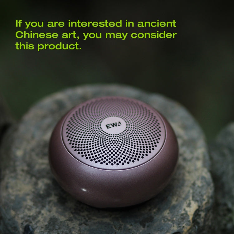 EWA A110mini High Hidelity Bluetooth Speaker Small Size High Power Bass, TWS Bluetooth Technology, Support TF(Silver) - free shipping - PMC Jewellery - Order now!