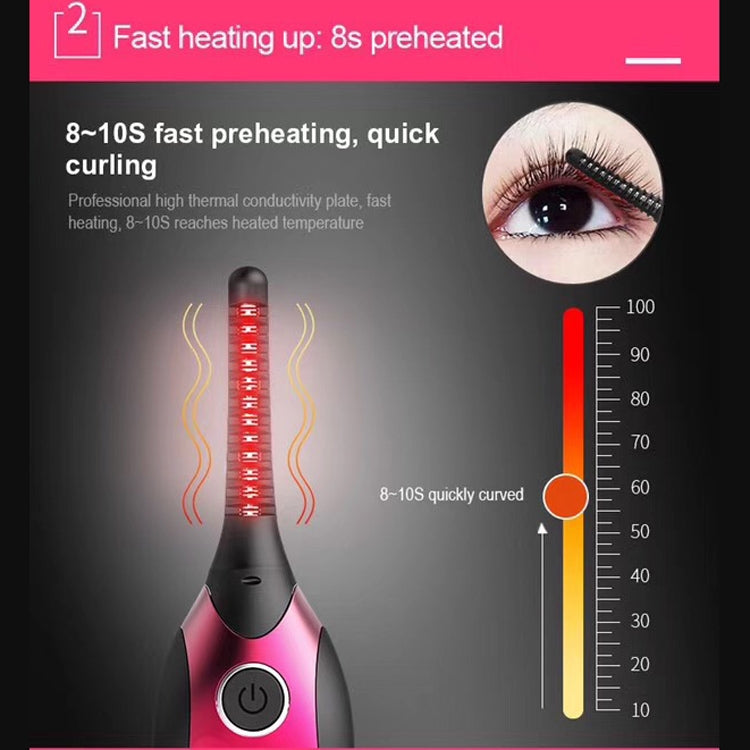 Duosi DY-102 Portable Pen Style Heated Long-Lasting Electric Ironing   Eyelash Curler USB Rechargeable Electric Heated Makeup   Curling Clip - free shipping - PMC TechLife - Order now!