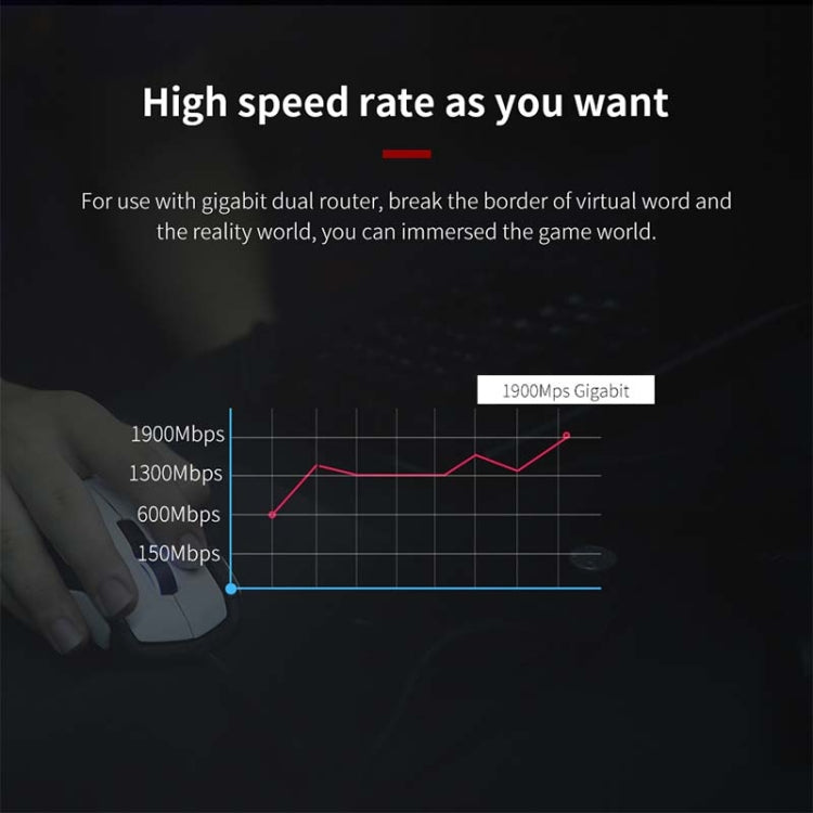 Comfast CF-958AC High Power PA Wifi Adapter 1900Mbps Gigabit E-Sports Network Card 2.4Ghz+5.8Ghz USB 3.0 PC Lan Dongle Receiver - free shipping - PMC Jewellery - Order now!