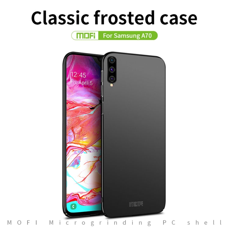 For Galaxy A70 MOFI Frosted PC Ultra-thin Hard Case(Red) - Galaxy Phone Cases by MOFI | Online Shopping South Africa | PMC TechLife | Buy Now Pay Later Mobicred