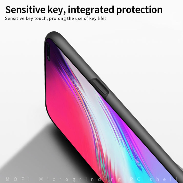 For Galaxy S10 5G MOFI Frosted PC Ultra-thin Hard Case(Black) - Galaxy Phone Cases by MOFI | Online Shopping South Africa | PMC TechLife