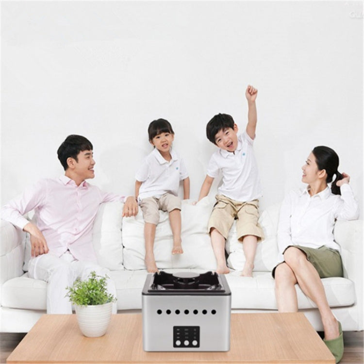 Filter Purification Ashtray Negative Ion Ashtray Intelligent Ashtray(Ssangyong Play Beads Silver) - free shipping - PMC TechLife - Order now!