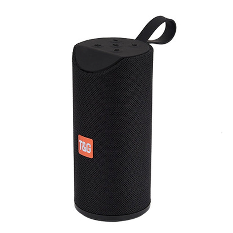 T&G TG113 Portable Bluetooth Speakers Waterproof Stereo Outdoor Loudspeaker MP3 Bass Sound Box with FM Radio(Black) - free shipping - PMC Jewellery - Order now!