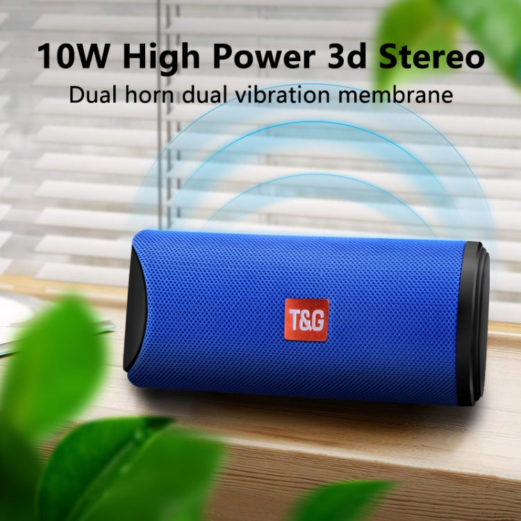 T&G TG113 Portable Bluetooth Speakers Waterproof Stereo Outdoor Loudspeaker MP3 Bass Sound Box with FM Radio(Black) - free shipping - PMC Jewellery - Order now!