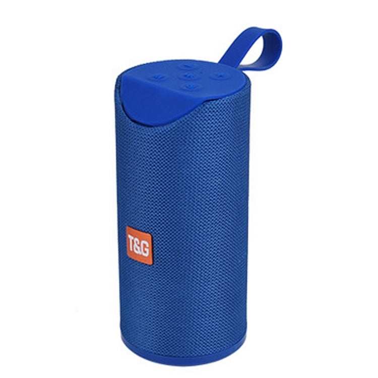 T&G TG113 Portable Bluetooth Speakers Waterproof Stereo Outdoor Loudspeaker MP3 Bass Sound Box with FM Radio(Blue) - free shipping - PMC Jewellery - Order now!