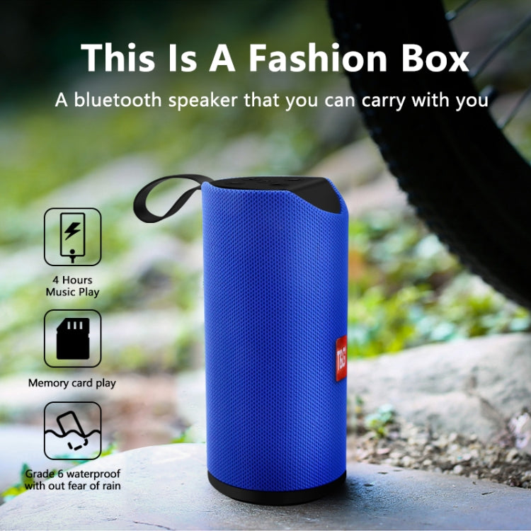 T&G TG113 Portable Bluetooth Speakers Waterproof Stereo Outdoor Loudspeaker MP3 Bass Sound Box with FM Radio(Red) - free shipping - PMC Jewellery - Order now!