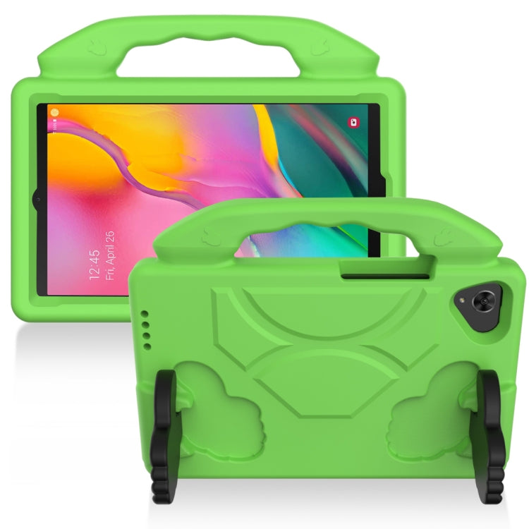 For Samsung Galaxy Tab A 8.0 2019 / T290 Thumb Bracket EVA Shockproof Tablet Case(Green) - Other Galaxy Tab PC by PMC TechLife | Online Shopping South Africa | PMC TechLife | Buy Now Pay Later Mobicred