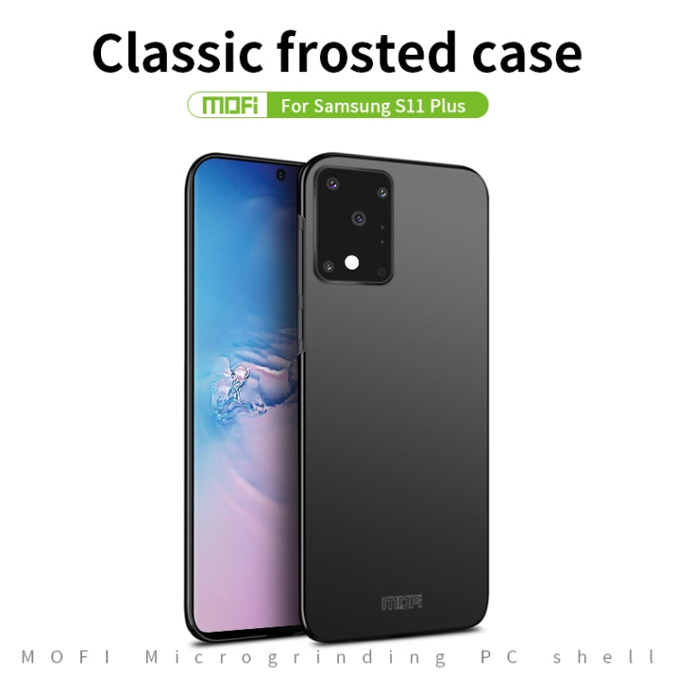 For Galaxy S20 Ultra MOFI Frosted PC Ultra-thin Hard Case(Black) - Galaxy Phone Cases by MOFI | Online Shopping South Africa | PMC TechLife