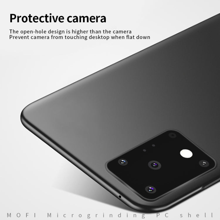 For Galaxy S20 Ultra MOFI Frosted PC Ultra-thin Hard Case(Gold) - Galaxy Phone Cases by MOFI | Online Shopping South Africa | PMC TechLife
