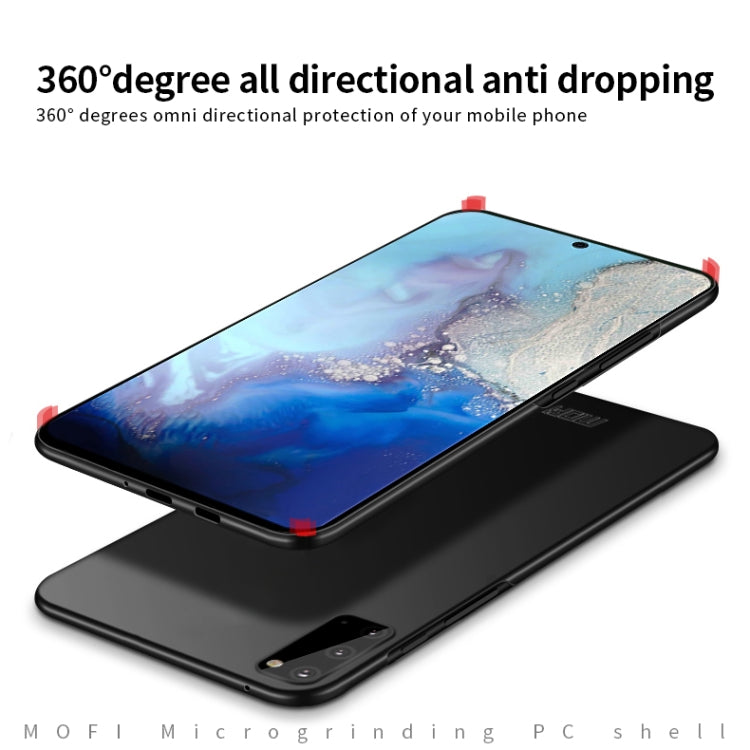 For Galaxy S20 MOFI Frosted PC Ultra-thin Hard Case(Black) - Galaxy Phone Cases by MOFI | Online Shopping South Africa | PMC TechLife