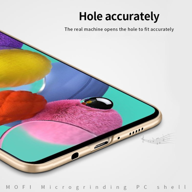 For Galaxy A51 MOFI Frosted PC Ultra-thin Hard Case(Red) - Galaxy Phone Cases by MOFI | Online Shopping South Africa | PMC TechLife | Buy Now Pay Later Mobicred