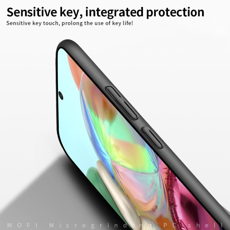 For Galaxy A71 MOFI Frosted PC Ultra-thin Hard Case(Blue) - Galaxy Phone Cases by MOFI | Online Shopping South Africa | PMC TechLife