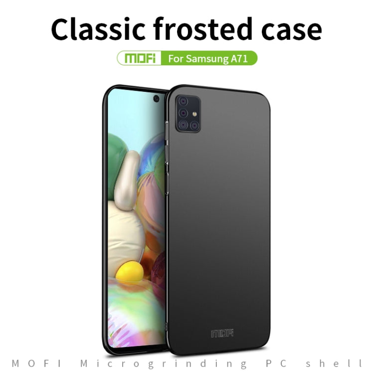 For Galaxy A71 MOFI Frosted PC Ultra-thin Hard Case(Red) - free shipping - PMC TechLife - Order now!