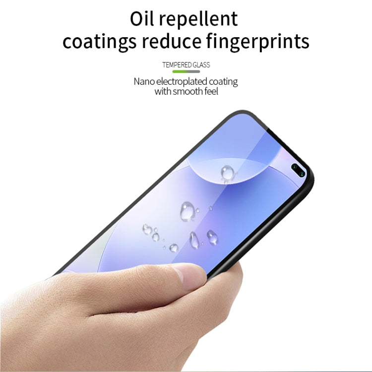 For Galaxy A81 / Note 10 Lite MOFI 9H 2.5D Full Screen Tempered Glass Film(Black) - free shipping - PMC TechLife - Order now!