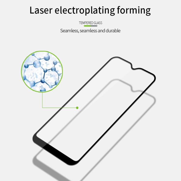 For Galaxy A01 MOFI 9H 2.5D Full Screen Tempered Glass Film(Black) - Galaxy Tempered Glass by MOFI | Online Shopping South Africa | PMC TechLife | Buy Now Pay Later Mobicred