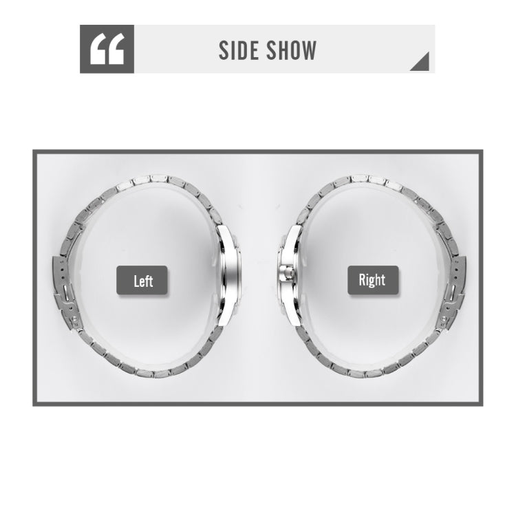 SKMEI 1534 elegant waterproof quartz steel band watch with diamond inlay(Silver) - free shipping - PMC TechLife - Order now!