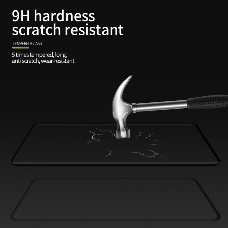 For Xiaomi Mi 10 Pro MOFI 9H 3D Explosion Proof Thermal Bending Full Screen Covered With Tempered Glass Film(Black) - free shipping - PMC TechLife - Order now!