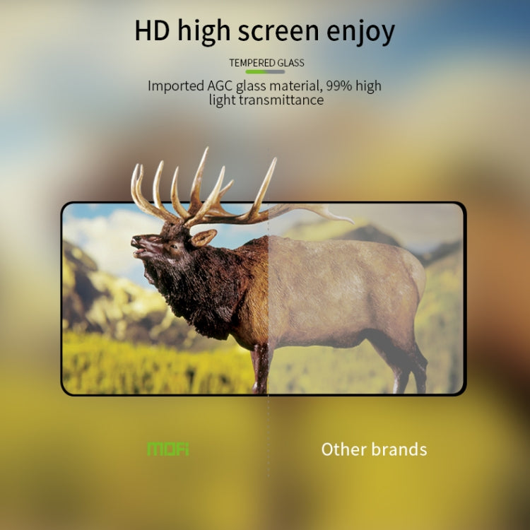 For Huawei Honor 30S 5G MOFI 9H 2.5D Full Screen Tempered Glass Film(Black) - Honor Tempered Glass by MOFI | Online Shopping South Africa | PMC TechLife