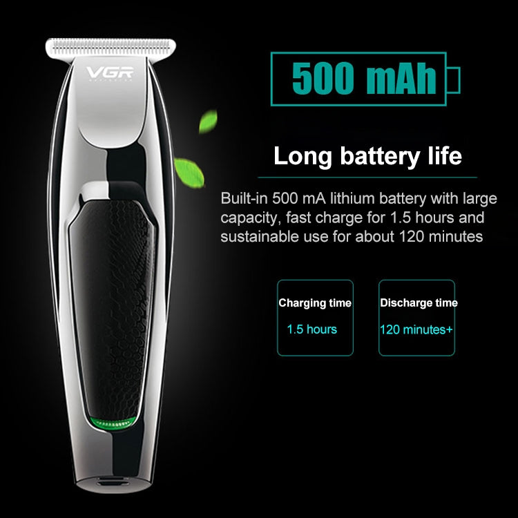 VGR V-030 10W USB Cutter Head Engraving Electric Hair Clipper with 5 Limit Combs - free shipping - PMC TechLife - Order now!