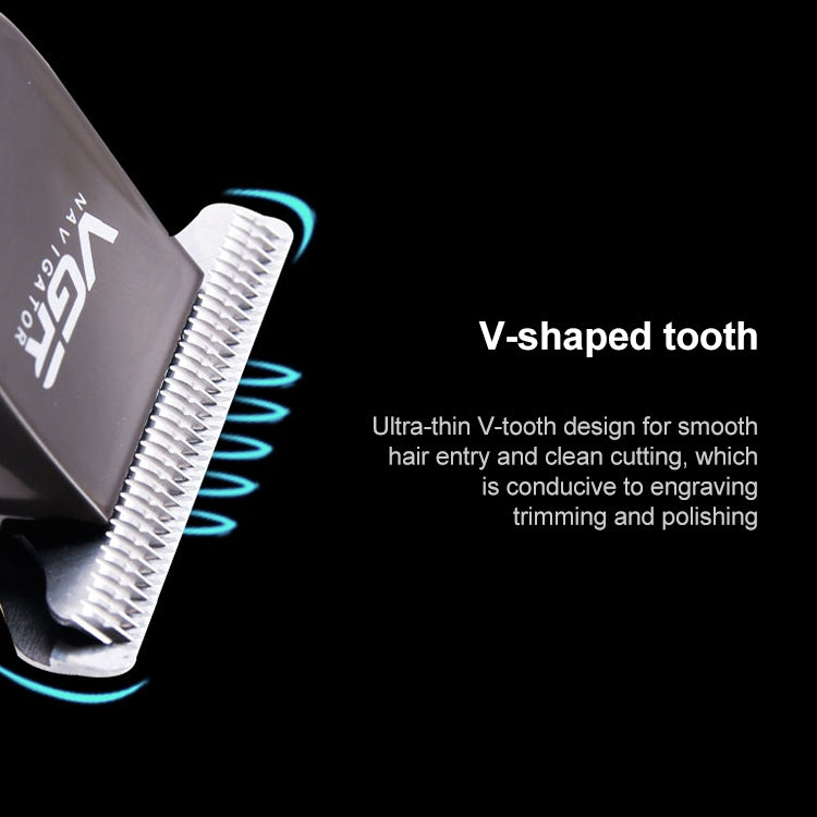 VGR V-030 10W USB Cutter Head Engraving Electric Hair Clipper with 5 Limit Combs - free shipping - PMC TechLife - Order now!