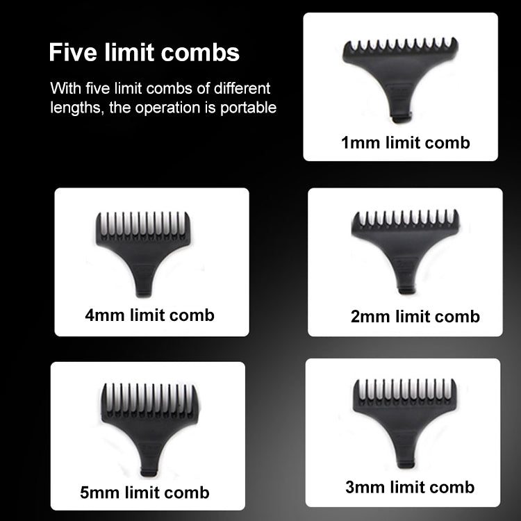 VGR V-030 10W USB Cutter Head Engraving Electric Hair Clipper with 5 Limit Combs - free shipping - PMC TechLife - Order now!