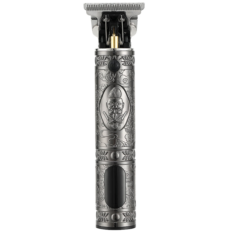 VGR V-228 5W USB Retro Engraving Hair Clipper with LED Digital Display (Silver) - free shipping - PMC TechLife - Order now!