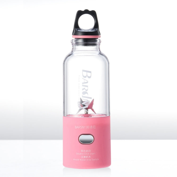 Multifunctional Juicer Rotatory Extractor Cup Portable USB Charge Juicer Blender with 6 Blades(Pink) - free shipping - PMC TechLife - Order now!