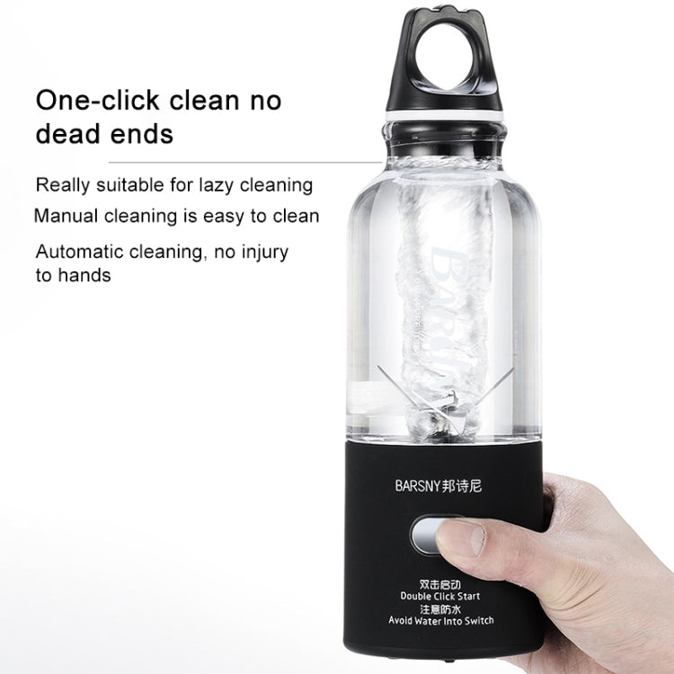 Multifunctional Juicer Rotatory Extractor Cup Portable USB Charge Juicer Blender with 6 Blades(Blue) - free shipping - PMC TechLife - Order now!