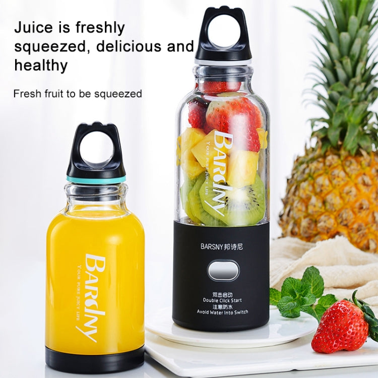 Multifunctional Juicer Rotatory Extractor Cup Portable USB Charge Juicer Blender with 6 Blades(Blue) - free shipping - PMC TechLife - Order now!