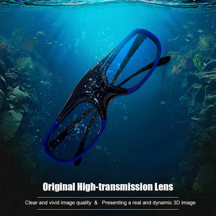 Active Shutter Rechargeable 3D Glasses Support 96HZ/120HZ/144HZ For XGIMI Z4X Z5 H1 JmGo G1 G3 X1 BenQ Acer & DLP LINK Projector - VR Headset by PMC TechLife | Online Shopping South Africa | PMC TechLife