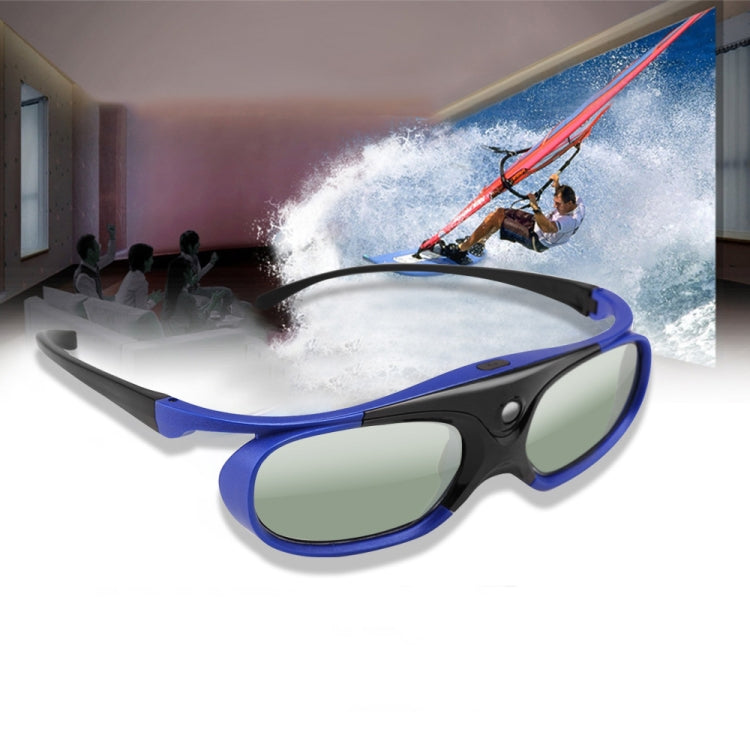 Universal Battery DLP Active Shutter 3D Glasses 96-144Hz For XGIMI Optoma Acer Viewsonic Home Theater Projector 3D TV - VR Headset by PMC TechLife | Online Shopping South Africa | PMC TechLife | Buy Now Pay Later Mobicred