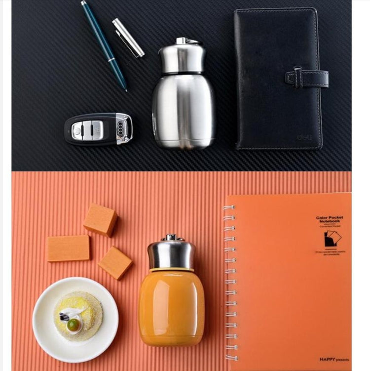 Mini Cute Coffee Vacuum Flasks Thermos Stainless Steel Cup Travel Drink Water Bottle Thermoses Mugs 200ML(Blue) - Vacuum Thermoses & Cups by PMC TechLife | Online Shopping South Africa | PMC TechLife | Buy Now Pay Later Mobicred