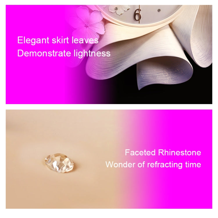 Creative Wall Clock Pure Hand-painted Wall Clock(Yellow) - Wall Clock by PMc TechLife | Online Shopping South Africa | PMc TechLife | Buy Now Pay Later Mobicred