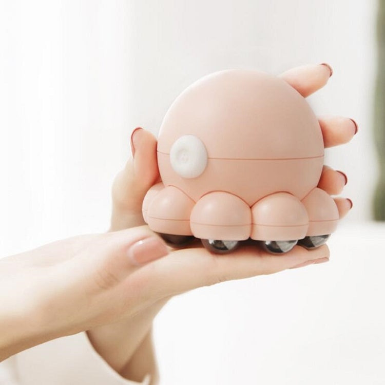 Small Octopus Shoulder and Neck Massager Multifunctional Household Hot Compress Cervical Massager(Pink) - free shipping - PMC TechLife - Order now!