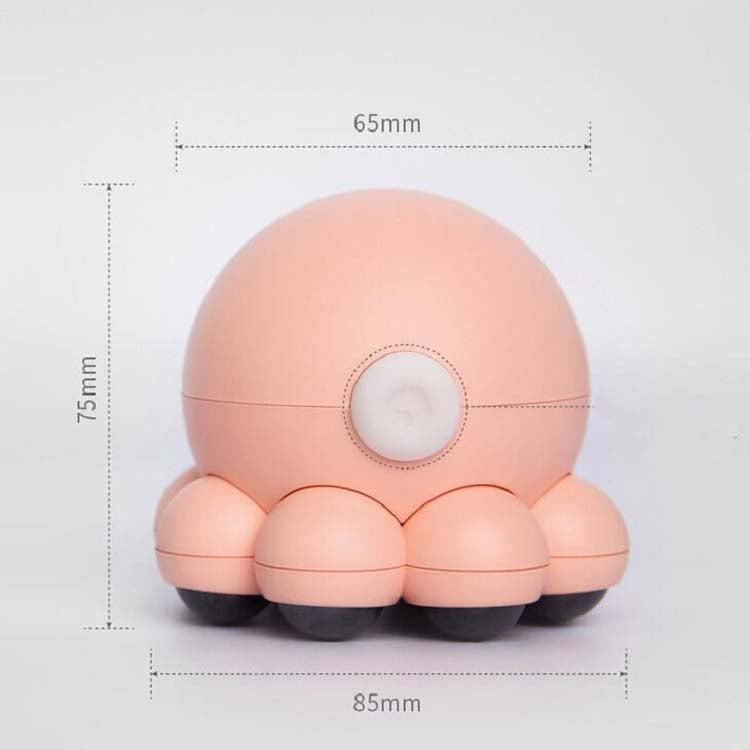 Small Octopus Shoulder and Neck Massager Multifunctional Household Hot Compress Cervical Massager(Pink) - free shipping - PMC TechLife - Order now!