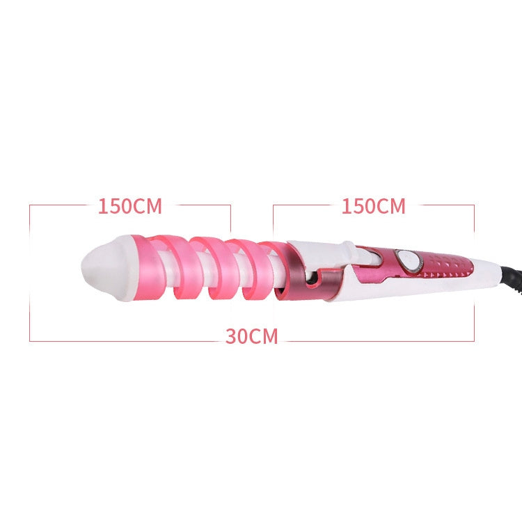 Hair Styling Tool Hair Curler Roller Spiral Curling Iron(Pink) - free shipping - PMC TechLife - Order now!