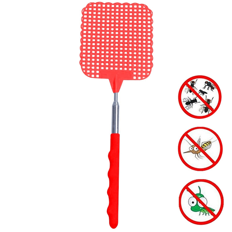 Creative Retractable Plastic Fly Swatter Summer Supplies Mosquito Swatter(Red) - Fly Swatter by PMC TechLife | Online Shopping South Africa | PMC TechLife | Buy Now Pay Later Mobicred