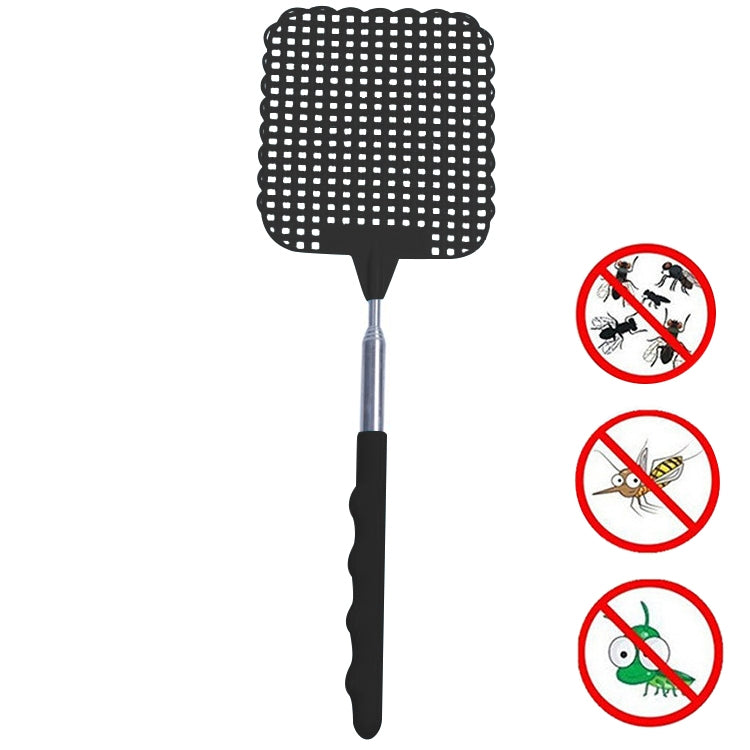 Creative Retractable Plastic Fly Swatter Summer Supplies Mosquito Swatter(Black) - Fly Swatter by PMC TechLife | Online Shopping South Africa | PMC TechLife | Buy Now Pay Later Mobicred