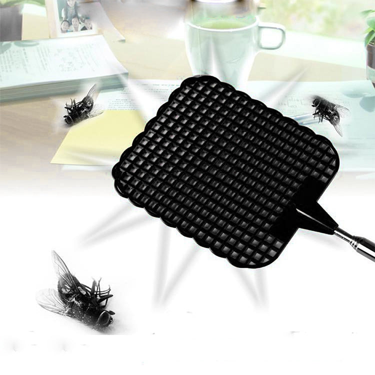 Creative Retractable Plastic Fly Swatter Summer Supplies Mosquito Swatter(Black) - Fly Swatter by PMC TechLife | Online Shopping South Africa | PMC TechLife | Buy Now Pay Later Mobicred