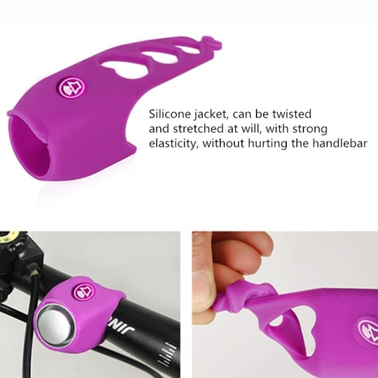 120 dB Bicycle Bell Mountain Bike Electric Horn(Purple) - Bicycle Bells by PMC TechLife | Online Shopping South Africa | PMC TechLife | Buy Now Pay Later Mobicred