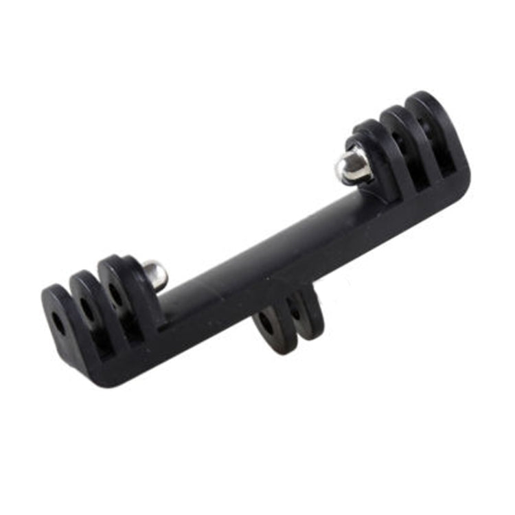 Double Bracket with Screw Mount Adapter for GoPro Hero11 Black / HERO10 Black /9 Black /8 Black /7 /6 /5 /5 Session /4 Session /4 /3+ /3 /2 /1, DJI Osmo Action and Other Action Cameras - Connection Mount by PMC TechLife | Online Shopping South Africa | PMC TechLife | Buy Now Pay Later Mobicred