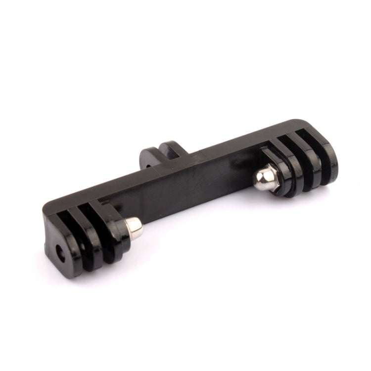 Double Bracket with Screw Mount Adapter for GoPro Hero11 Black / HERO10 Black /9 Black /8 Black /7 /6 /5 /5 Session /4 Session /4 /3+ /3 /2 /1, DJI Osmo Action and Other Action Cameras - Connection Mount by PMC TechLife | Online Shopping South Africa | PMC TechLife | Buy Now Pay Later Mobicred