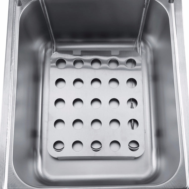 Desktop Thickening Electric Fryer Fried Chicken Legs Fries Stainless Steel Electric Fryer With Basket(Single Cylinder Single Screen) - free shipping - PMC TechLife - Order now!