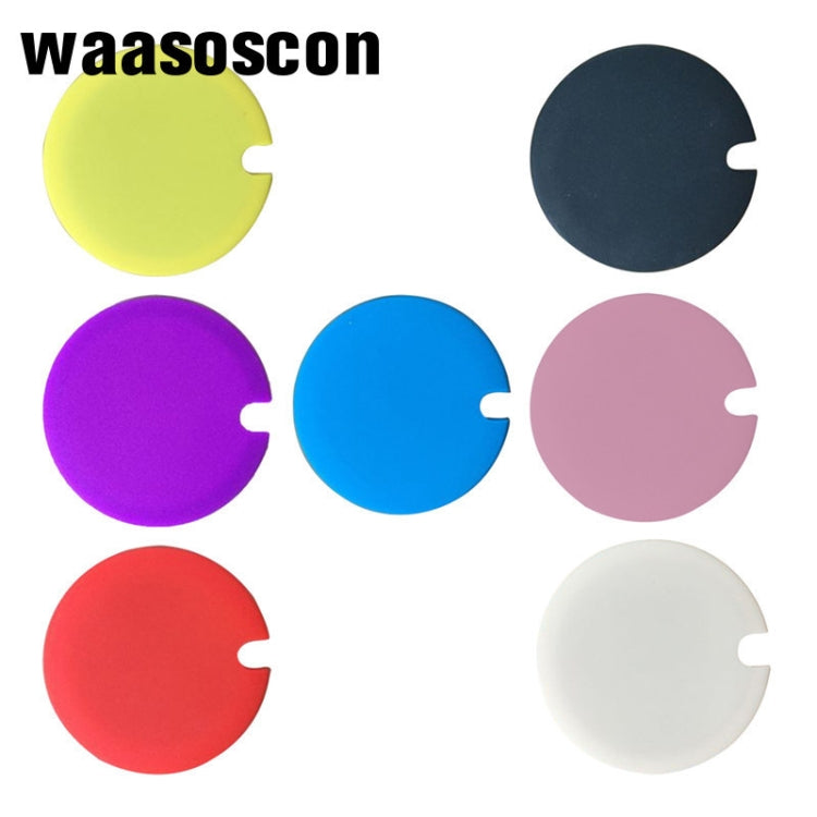 5 PCS Creative Cup Lids Food-grade Silicone Cup Cover Heat-resistant Safe Healthy Silicone Lid with Gap(Black) - free shipping - PMC TechLife - Order now!