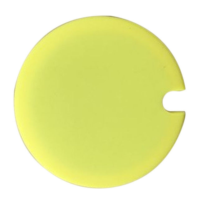 5 PCS Creative Cup Lids Food-grade Silicone Cup Cover Heat-resistant Safe Healthy Silicone Lid with Gap(Yellow) - free shipping - PMC TechLife - Order now!